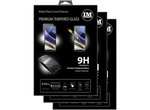 4252021321732 - 3x Schutzglas 9H kompatibel mit MOTOROLA MOTO G51 5G