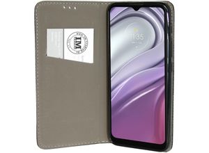 4252021323071 - Elegante Buch-Tasche Hülle für MOTOROLA MOTO G20