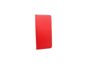 4252021323156 - Buch-Tasche Hülle Smart Magnet für MOTOROLA MOTO E30 Rot