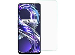 4252021323309 - Schutzglas 9H kompatibel mit Realme 8i Displayschutzfolie Passgenau Glas