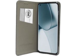 4252021325259 - Buch Tasche Smart für ONEPLUS 10 PRO 5G Handy Hülle Schwarz