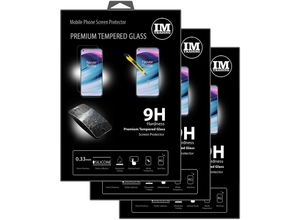 4252021325464 - 3X Schutz Glas 9H Tempered Glass Display Schutz Folie Display Glas Screen Protector kompatibel mit OnePlus Nord CE 5G