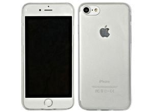 4252021328953 - Markenlos - Ultradünne 03mm Slim Silikonhülle kompatibel mit iPhone se 2022 Hülle Silikon Schutz in Transparent - Transparent