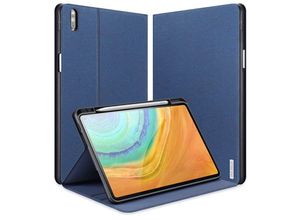 4252021329158 - Hartschale mit Smart Sleep und integrierter Standfunktion Etui Schutz Hülle Tasche Cover kompatibel mit HUAWEI MATEPAD 11 (2021) blau