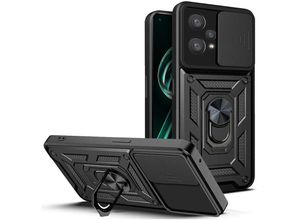 4252021330864 - Markenlos - CamShield Armor Hülle kompatibel mit Samsung Galaxy A53 5G Case Kameraschutz Ringhülle Halter Stoßfest