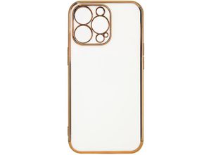 4252021334688 - Lighting Color Case Schutz-Hülle mit Kameraabdeckung Schutz Rahmen kompatibel mit Samsung Galaxy A53 5G Weiß-Gold