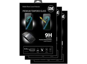4252021337412 - 3X Schutzglas 9H kompatibel mit REALME 9 PRO Displayschutzfolie Passgenau Glas