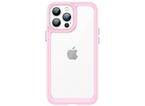 4252021343765 - Cofi 1453 - Outer Space Case Hülle Cover Handy-Hülle Schutz Hardcover Gelrahmen kompatibel mit iPhone 7 Pink