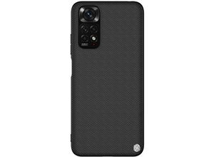 4252021344199 - Textured Case verstärktes Gehäuse mit Gelrahmen kompatibel mit Xiaomi Redmi Note 11S   Note 11 schwarz