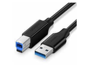 4252021349347 - Drucker Kabel USB 30 A-B US210 Kabeladapter USB Kabel 1m Schwarz