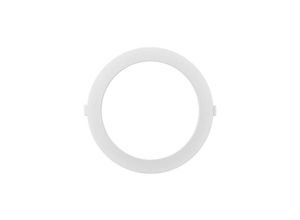 4252021354488 - - led Panel ø 28 cm Einbauleuchte rund 23 Watt 2380 Lumen 6400K Kaltweiß Deckenleuchte Trafo integriert