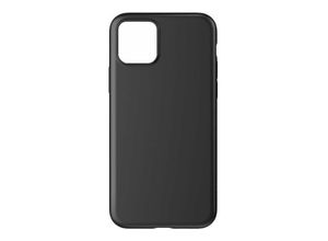 4252021358301 - Silikon Hülle Basic kompatibel mit Vivo X80 Pro Case TPU Soft Handy Cover Schutz Schwarz - Transparent