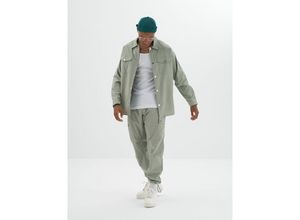 4252021360069 - Ossy Homer - Set Jacke Hose für Herren Freizeitanzug l Olivgrün