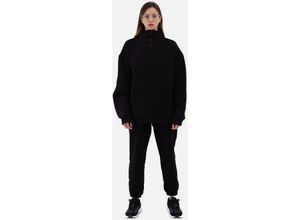 4252021369833 - Ossy Homer - Jogginganzug Set Zipper Sweatshirt Jogginghose Oversize Damen xl Schwarz