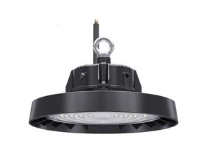 4252021380586 - Phantom ufo High Bay 150W 4000K 27000lmIndustrielampe LED-Deckenleuchte Raumbeleuchtung Schwarz - Led Line