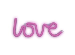 4252021385048 - Cofi 1453 - Neon led Zeichen Licht Batterie   usb led Licht Home Leuchtschild Nachtlicht Love - Pink