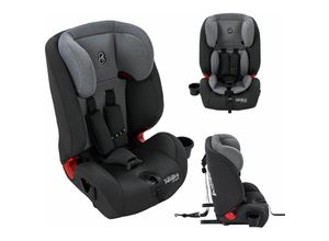 4252023109130 - Kinderautositz mit Isofix Autokindersitz ab 15 m Autositz für Kinder 76-150 cm 3-Punkt-Sicherheitsgurt 8-fach einstellbare Kopfstütze & Becherhalter