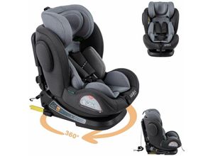 4252023109154 - Arebos - FableKids Kindersitze Kinderautositz mit Isofix 360° drehbar Autokindersitz Autositz Kindersitz i-Size 40 -150 cm 5-Punkt-Sicherheitsgurt