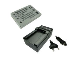 4252023258821 - Angebot im set Trade-shop Kamera Li-Ion Akku 950mAh + Ladegerät mit Kfz Adapter für Premier DM6331 DM-6331 tcm Digitalkamera 42 229526 237525 Agfa