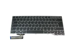 4252023275576 - Trade-shop - Original Tastatur Notebook Keyboard Austausch Deutsch qwertz für Fujitsu Siemens MP-12S26003D85W MP-12S36D0JD85W FJM14B76003D85 F-032  