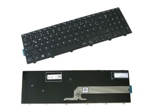 4252023278706 - Trade-shop - Original Laptop-Tastatur   Notebook Keyboard Ersatz Austausch Deutsch qwertz ersetzt Dell jtggw 0423F8 423F8 051CHY 51CHY 0W6JFK W6JFK