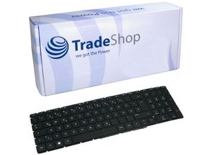 4252023279406 - Trade-Shop Original Laptop-Tastatur Notebook Keyboard Ersatz Deutsch QWERTZ für HP 250 G4 255 G4 256 G4 250 G5 255 G5 HP Pavilion 15-AC 15-AF