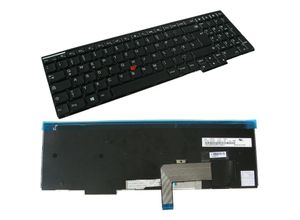 4252023281140 - Trade-shop - Original Laptop-Tastatur   Notebook mit Hintergrundbeleuchtung Trackpoint Deutsch qwertz für Lenovo Thinkpad 0C45266 6885-26G 6885-2CG