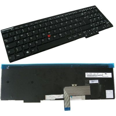 4252023281195 - Trade-shop - Original Laptop-Tastatur   Notebook Keyboard mit Trackpoint Deutsch qwertz für Lenovo Thinkpad 04Y2726 04Y2756 0C44952 0C44964 0C44991  