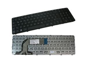 4252023281645 - Original qwertz Tastatur Deutsch mit schwarzem Rahmen für hp Pavilion 17-E000SP 17-E033NR 17-e100 17-e119eg 17-e129sg 17-E130EG 17-e130eg 17-e147sg
