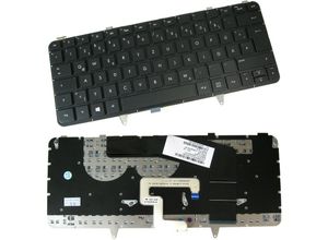 4252023282512 - Trade-shop - Original Tastatur mit Hintergrundbeleuchtung   Notebook Keyboard with Backlight Deutsch qwertz ersetzt hp Envy Spectre 14-3000 14-3100