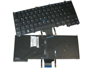 4252023282857 - Original qwertz Deutsch Tastatur mit Hintergrundbeleuchtung und Trackpoint für Dell Latitude nsk-ldabc nsk-ldauc PK130VN1B11 qwerty S-037 T-001 TV6P8