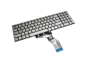 4252023285339 - Trade-shop - Original Laptop Notebook Tastatur Deutsch qwertz für hp Pavilion 15-bs0xx 15-bs085na 15-bs095na 15-bs162sa 15-bs046na 15-bs092na Silber