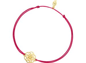 4255575826203 - Damen Armband 925er Silber Textil gold 99