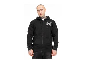 4255581528900 - Tapout Herren Kapuzenjacke mit Reißverschluss normale Passform OCTAGON FULL ZIP HOODIE