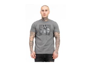 4255581529792 - Tapout Herren T-Shirt normale Passform SKULL TEE