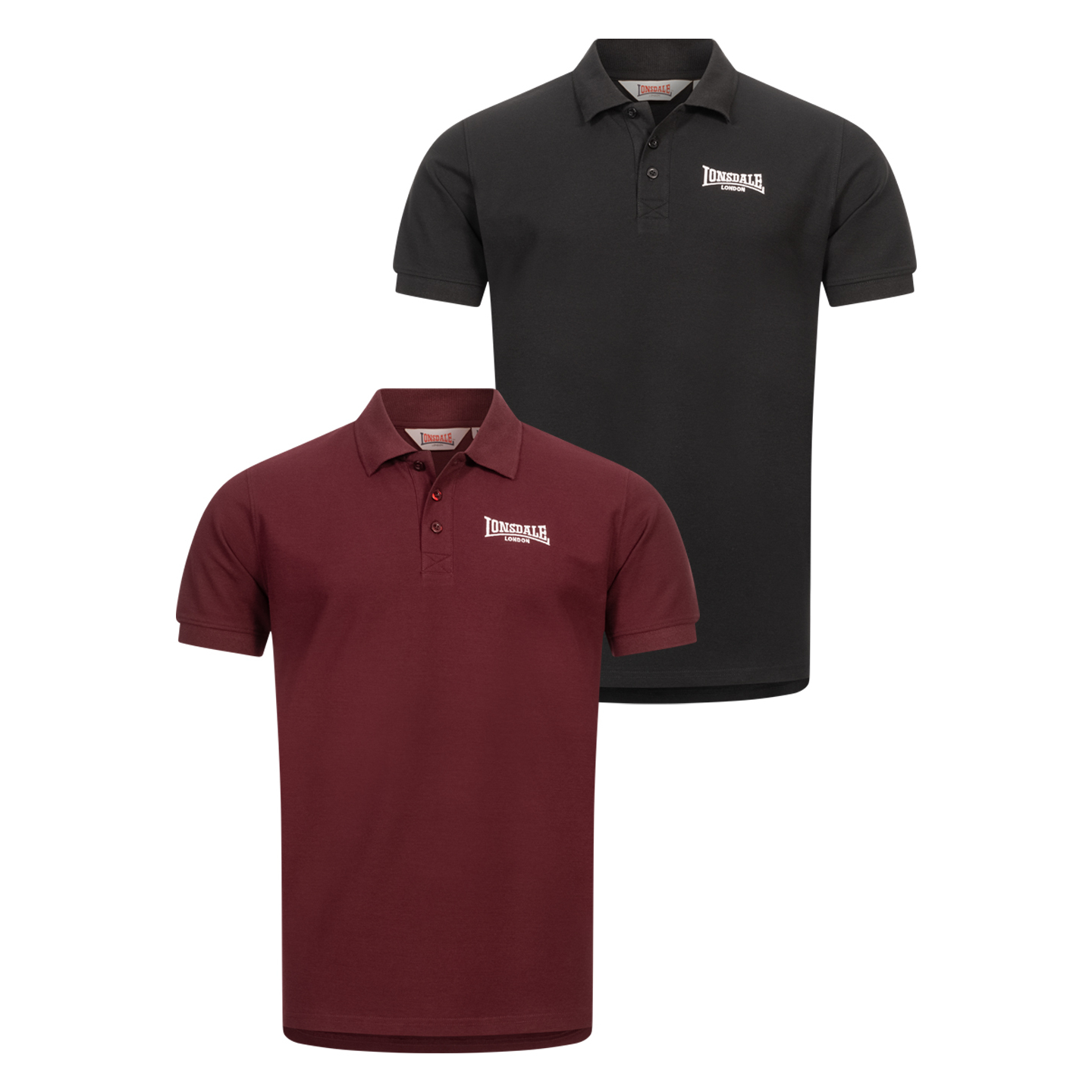 4255581530682 - Klassisch geschnittenes Poloshirt Lingholme (x2)