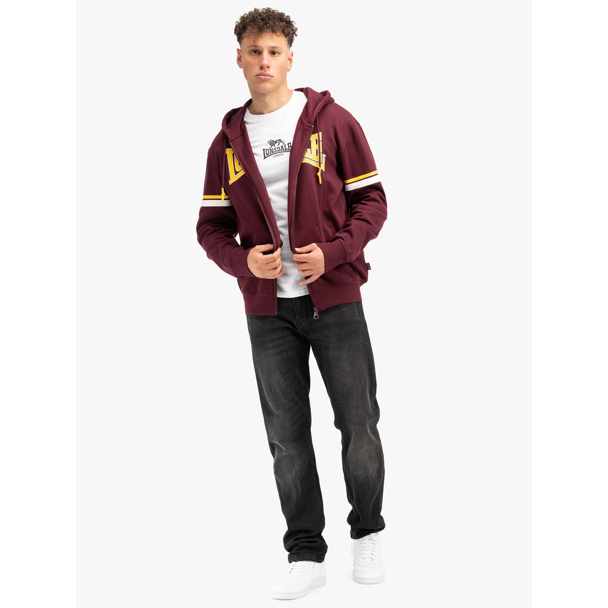 4255581538183 - Darfield Kapuzenjacke rot in XXL 4255581538183 - Darfield Kapuzenjacke rot in XXL