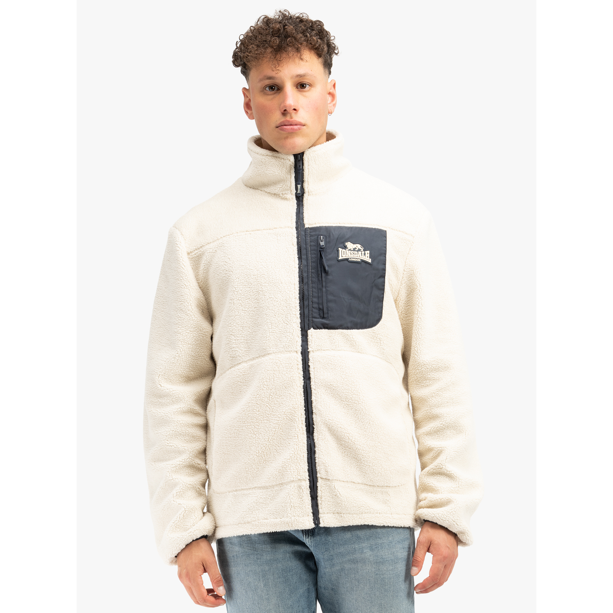 4255581539524 - Herren Sherpa Jacke normale Passform LARTINGTON