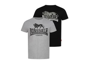 4255581540919 - Herren T-Shirt normale Passform Doppelpack LOSCOE