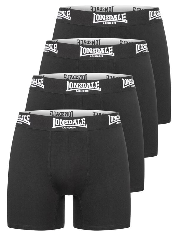 4255581566834 - West Challow 4er-Pack Boxershort schwarz in M