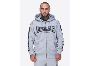 4255581586757 - Herren Kapuzensweatjacke mit Reißverschluss normale Passform BIGTON