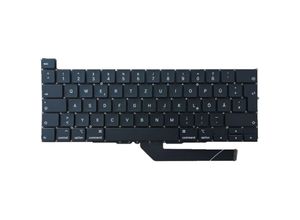 4255592400165 - Laptop Notebook Tastatur Keyboard Deutsch qwertz kompatibel mit Apple MacBook Pro 16 (2019) A2141 EMC3347   Schwarz ohne Rahmen - Trade-shop