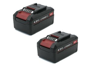 4255592400851 - 2x Trade-shop Li-Ion Akku 18V   4000mAh   72Wh kompatibel mit Einhell pxc Power X-Change System Werkzeuge Gartengeräte Ersatz für Einhell 4511399