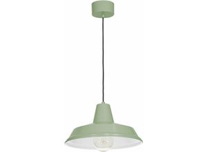 4255596618115 - Licht-erlebnisse - Hängeleuchte ø 36 cm E27 Grün Küche Metall Industrial Design Pendelleuchte - Grün