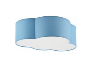 4255596631640 - Licht-erlebnisse - Deckenleuchte Kinderzimmer Blau l 41 cm Stoff Wolke 2x E27 Deckenlampe Wolkenlampe Kinder Baby - Hellblau 4255596631640 - Licht-erlebnisse - Deckenleuchte Kinderzimmer Blau l 41 cm Stoff Wolke 2x E27 Deckenlampe Wolkenlampe Kinder Baby - Hellblau