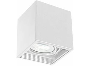 4255596652201 - Licht-erlebnisse - Weiß GU10 Metall Modern downlight Wohnzimmer - Weiß