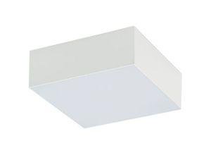 4255596664174 - Licht-erlebnisse - Deckenlampe led 11 cm breit Weiß eckig neutralweißes Licht 4000 k 1600 lm Modern