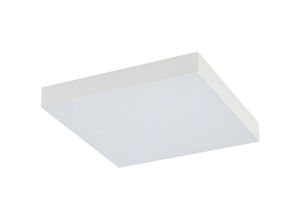 4255596664204 - Licht-erlebnisse - led Deckenlampe neutralweißes Licht 4000 k 5000 lm 30 cm breit Weiß eckig Modern Deckenleuchte - Weiß