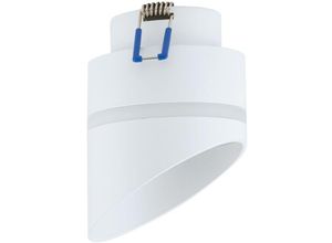 4255596666871 - Einbaustrahler Aluminium Weiß GX53 rund Modern