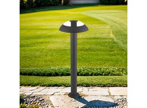 4255596670472 - Licht-erlebnisse - led Außenlampe Aluminium 73 cm IP44 Anthrazit rund neutralweiß 4000 k 505 lm Modern Stehlampe außen 4255596670472 - Licht-erlebnisse - led Außenlampe Aluminium 73 cm IP44 Anthrazit rund neutralweiß 4000 k 505 lm Modern Stehlampe außen